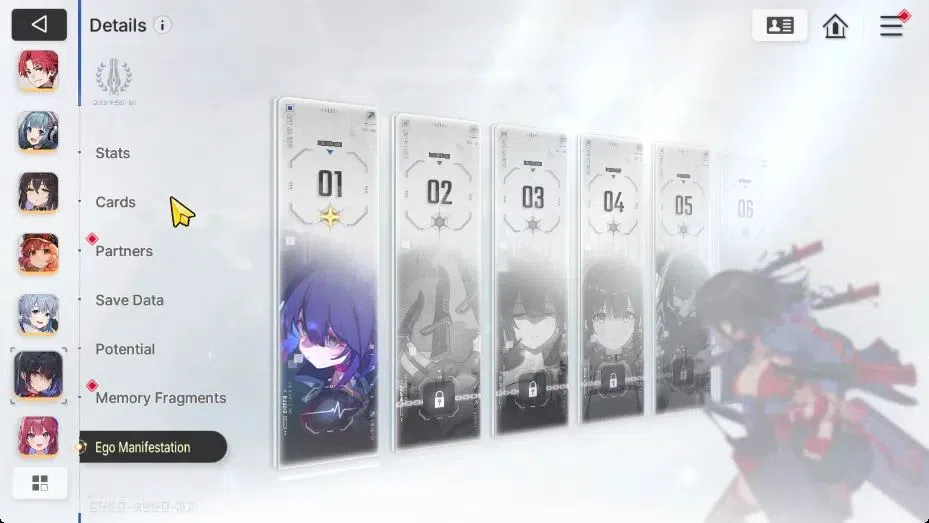 Chaos Zero Nightmare Accounts GLOBAL Lvl 36|5 SSR [Rita, Yuki, Khalipe, Kayron, Rin] + 9 SR[SelenaM5,NiaM3,MikaM1,Etc]|1 SSR 18