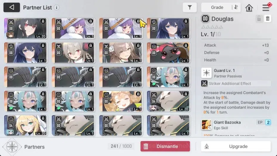 Chaos Zero Nightmare Accounts GLOBAL Lvl 36|5 SSR [Rita, Yuki, Khalipe, Kayron, Rin] + 9 SR[SelenaM5,NiaM3,MikaM1,Etc]|1 SSR 5