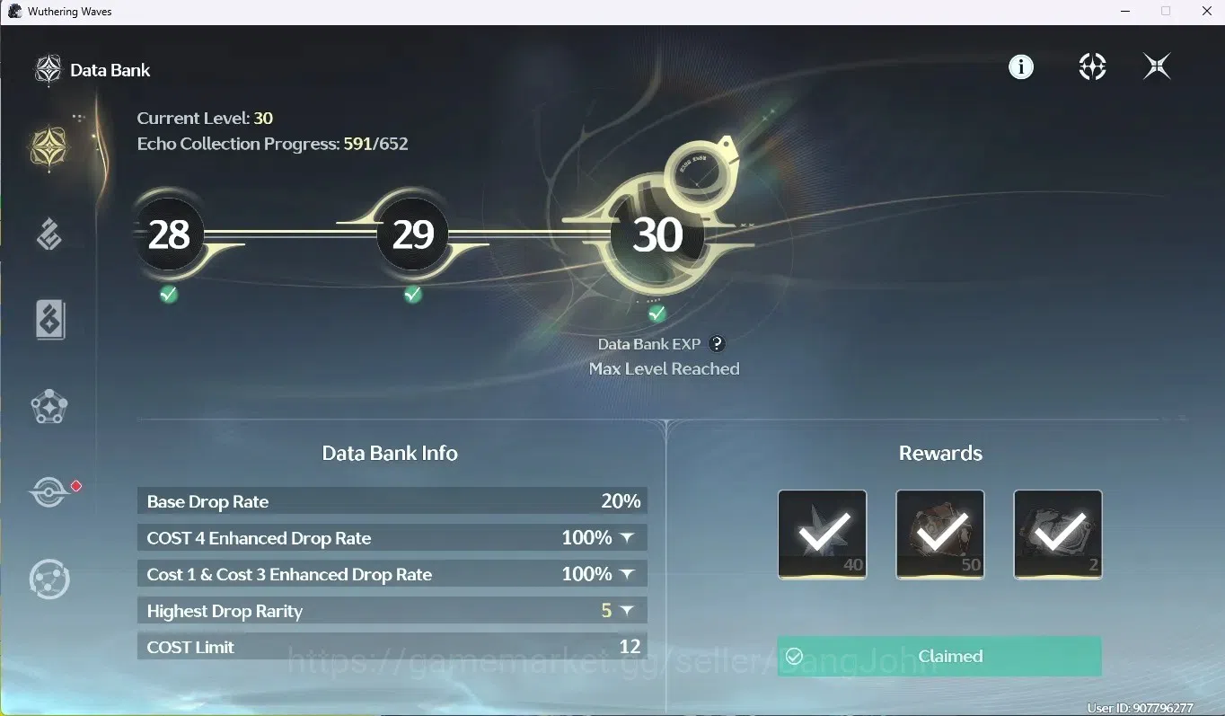 Wuthering Waves Accounts SEA|UL 48|1 Limited Char [Lucy R4 + Sign] Collab R image 10