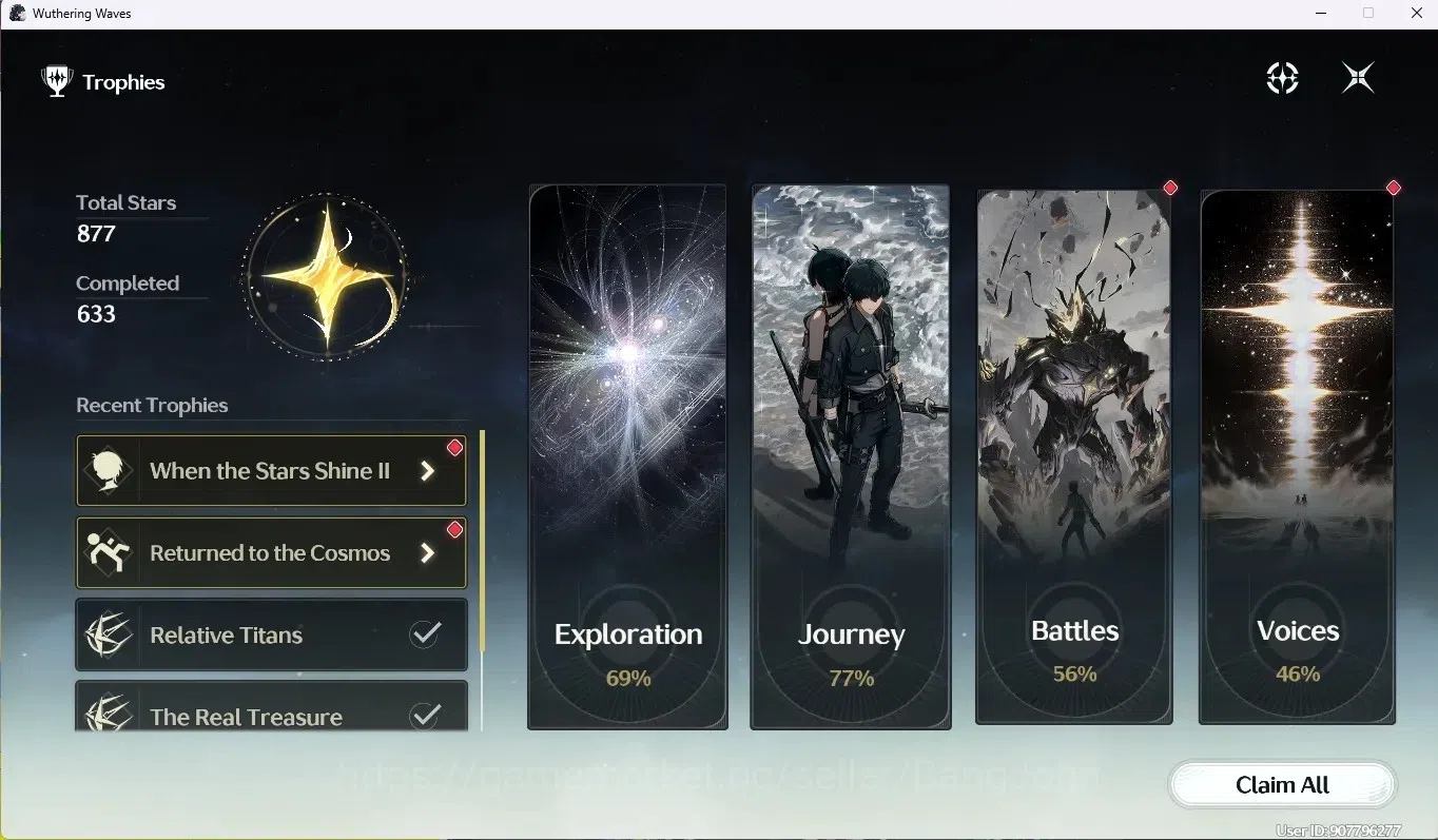 Wuthering Waves Accounts SEA|UL 48|1 Limited Char [Lucy R4 + Sign] Collab R image 11