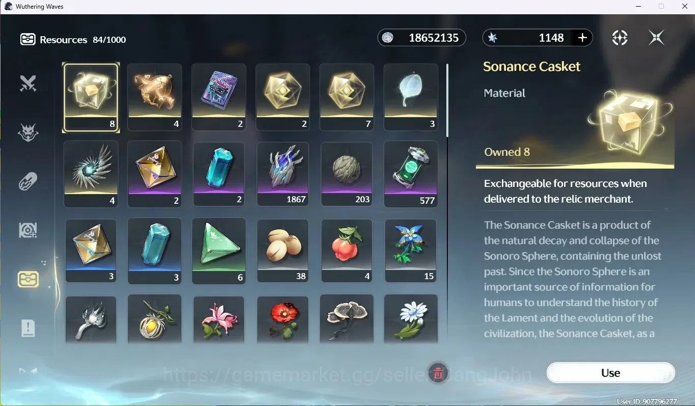 Wuthering Waves Accounts SEA|UL 48|1 Limited Char [Lucy R4 + Sign] Collab R image 17