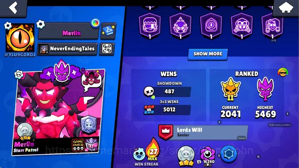 Brawl Stars Accounts Android|29,9k Thropy|102 Brawlers-25 Max|23 Hyperc image 3