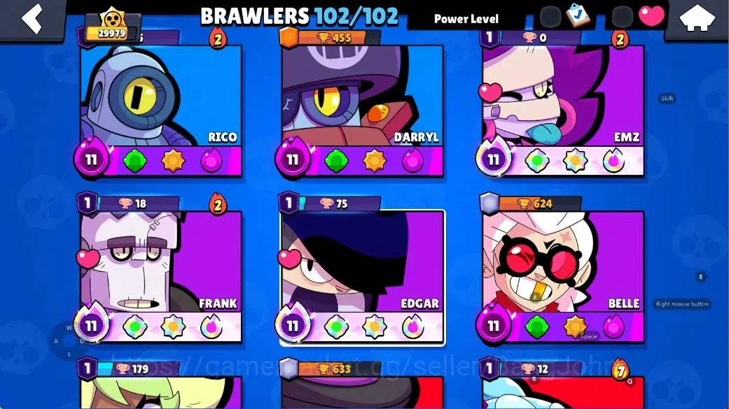 Brawl Stars Accounts Android|29,9k Thropy|102 Brawlers-25 Max|23 Hyperc image 7