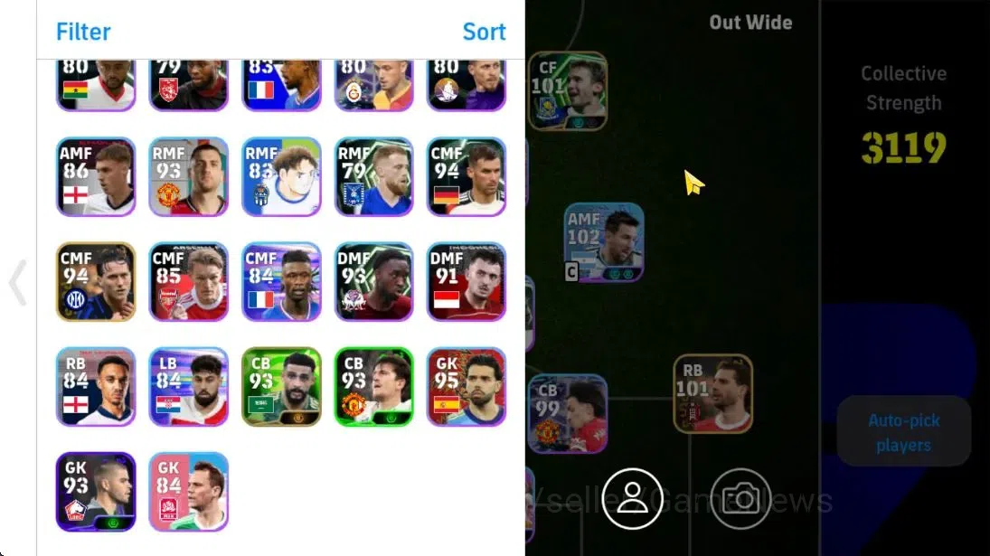 eFootball Accounts Android|715 Coin|Epic Didier Drogba,Steven Gerrad, image 3
