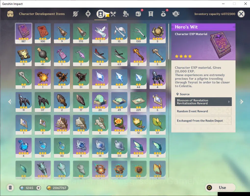 Genshin Impact Accounts ASIA|AR 55|6 Limited+4(*5Weapon)|Flins+Sign,Columb image 10