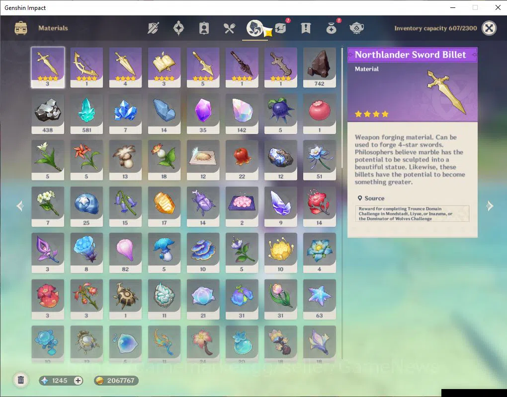 Genshin Impact Accounts ASIA|AR 55|6 Limited+4(*5Weapon)|Flins+Sign,Columb image 9