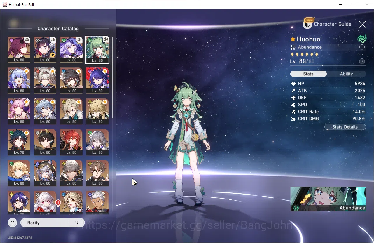 Honkai Star Rail Accounts ASIA | TL 70  | 18 Limit | Dot Prem, Kafka E1, Hys image 3