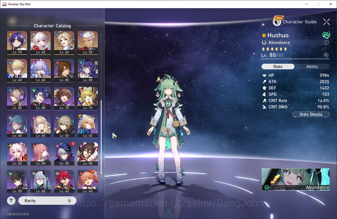 Honkai Star Rail Accounts ASIA | TL 70  | 18 Limit | Dot Prem, Kafka E1, Hys image 4