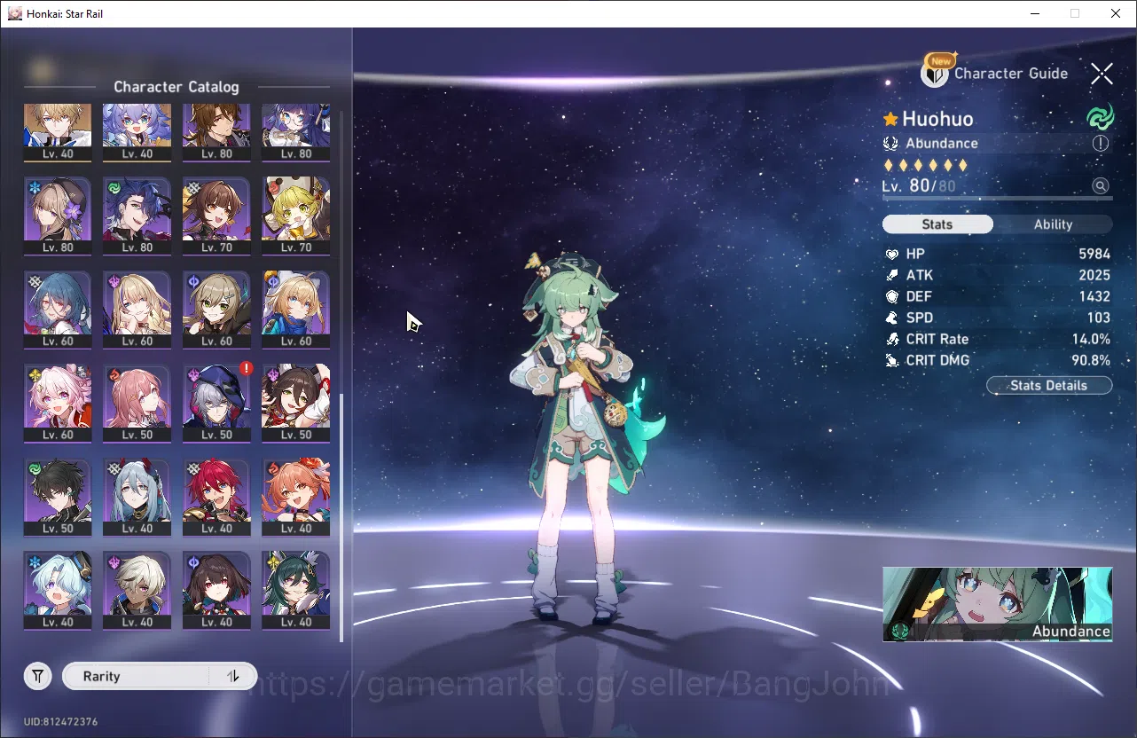 Honkai Star Rail Accounts ASIA | TL 70  | 18 Limit | Dot Prem, Kafka E1, Hys image 5