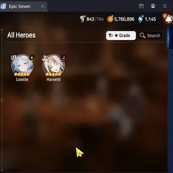 Epic Seven Accounts Starter Global Unverif|Best Starter|2 ML(Lisette,Harsetti)|PoH+Bless ON|3x 4-5* Hero Ticket|2 Gold