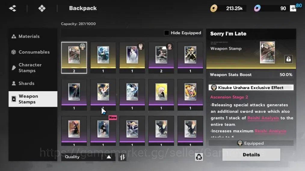 BLEACH: Soul Resonance Accounts NA Crunchyroll|LV 32|6 SSR [(AizenB1,Urahara,Zarak image 14