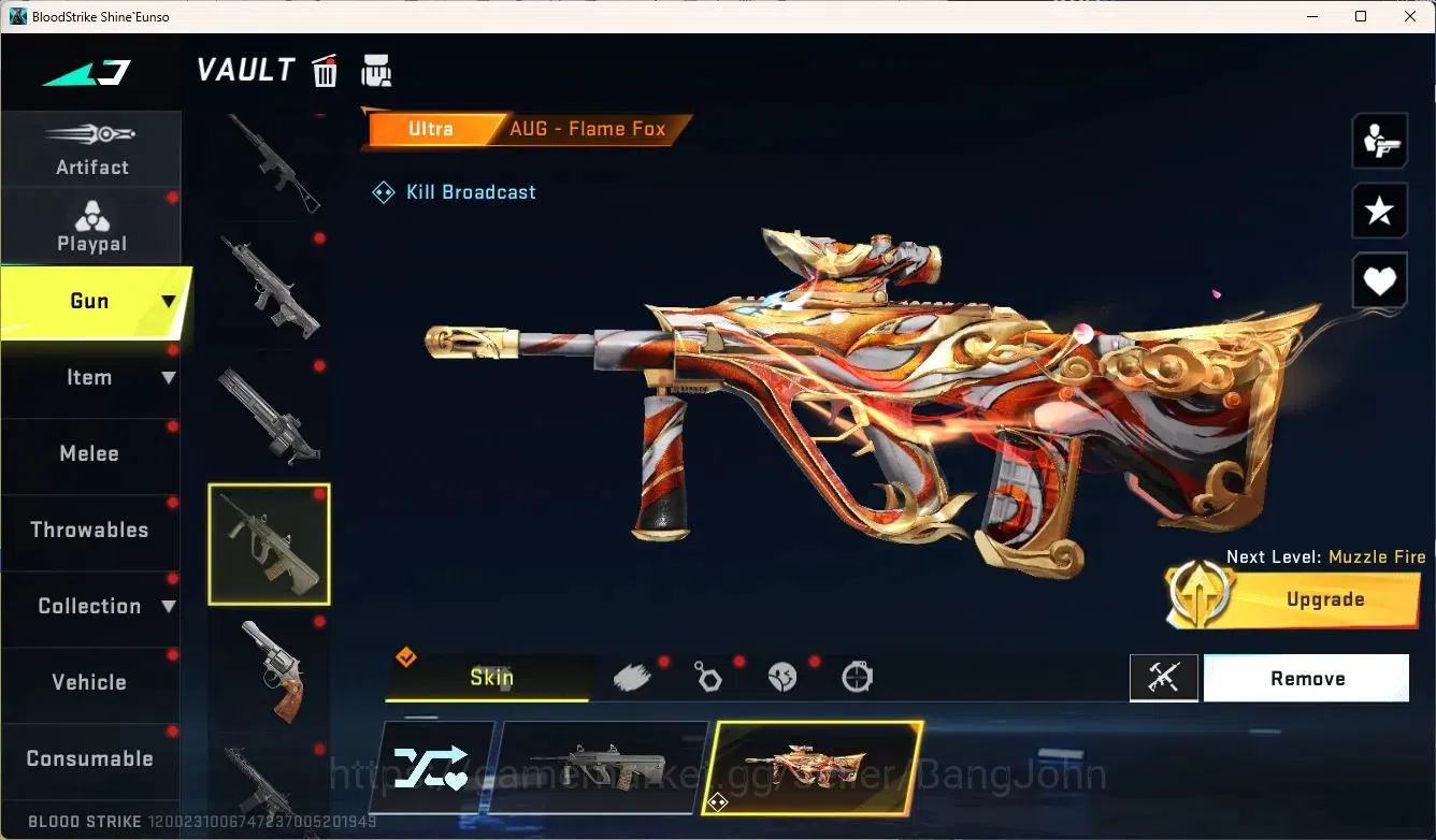 Blood Strike Accounts ASIA | 3 7DS/TR Guns: Kar98K,QBZ95,Bizon | 2 Ultra image 9
