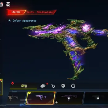 Blood Strike Accounts Others Asia|Eternal Vector - ShadowDrake+ Legendary Nova Rebel Vogue+5 Striker| Rank Bronze IV