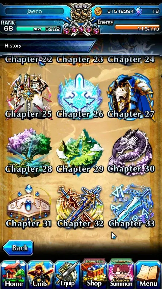 Grand Summoners Accounts End-Game Global|Rank 68|18 Ascend+10 TW|(Summer Miyu,Beta,Celia,Chloe,Igris,Etc.)+TW,MIslit,Hero 16