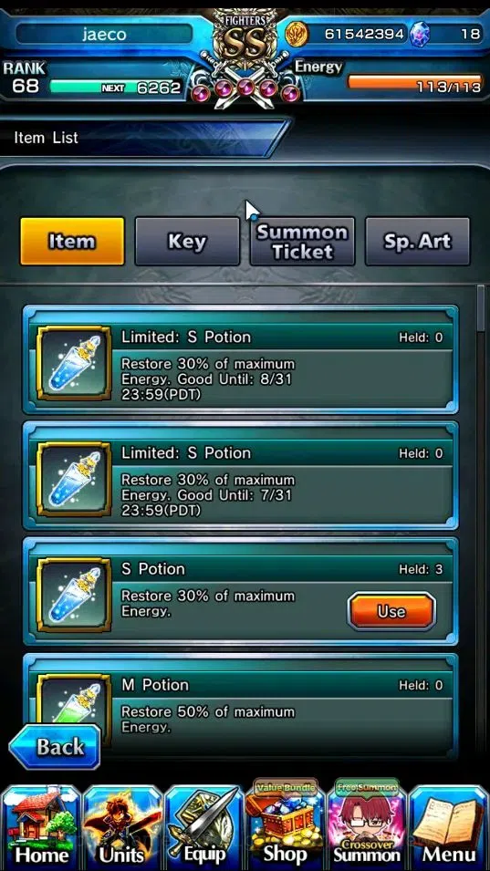 Grand Summoners Accounts End-Game Global|Rank 68|18 Ascend+10 TW|(Summer Miyu,Beta,Celia,Chloe,Igris,Etc.)+TW,MIslit,Hero 2