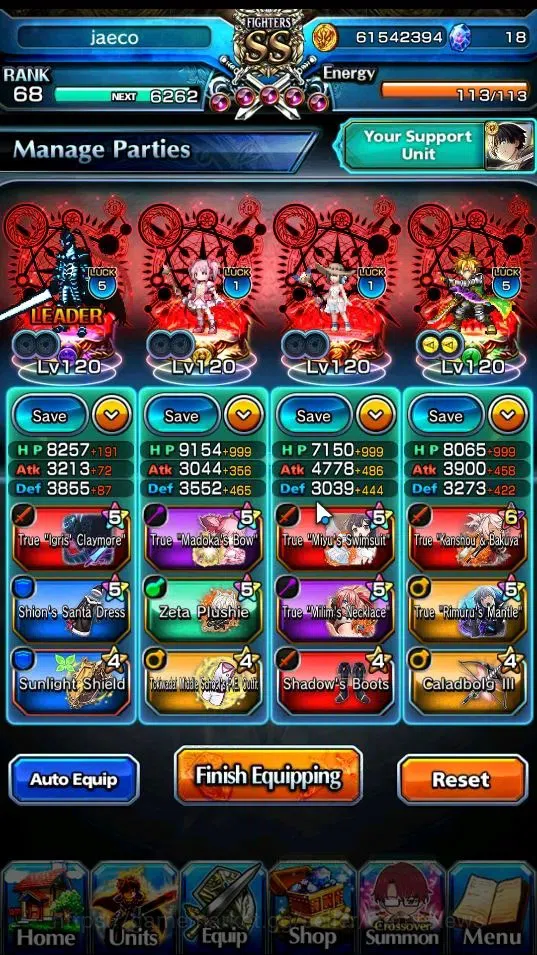 Grand Summoners Accounts End-Game Global|Rank 68|18 Ascend+10 TW|(Summer Miyu,Beta,Celia,Chloe,Igris,Etc.)+TW,MIslit,Hero 4