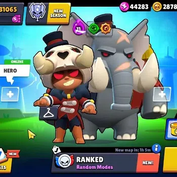 Brawl Stars Accounts Trophy 31065|84 Brawlers|6MaxHypercharge|4 HC,7 LG, 6 Mythic, 55 Epic Skins|7648 Bling|44k P.Point|28K