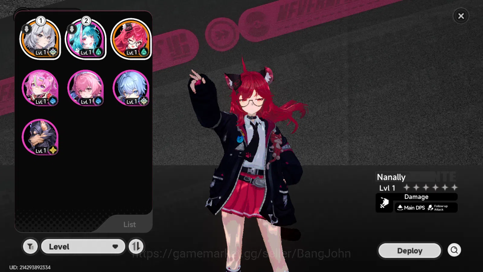 Neverness to Everness Accounts EU| Starter Lvl 3 | 1 S Nanally + 5A Char|MC femal image 11