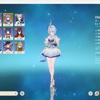 Genshin Impact Accounts Starter ASIA|AR 35|Starter 1 limited (Odette,Mizuki)|Low Explore|BD Username Unset|Take Email|GI488B