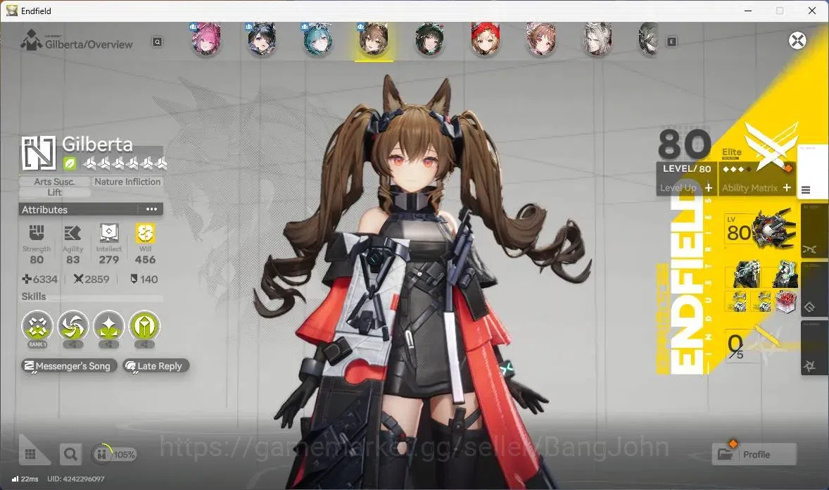 Arknights: Endfield Accounts ASIA | Lv 60 | 5 Limit+ 5 Sign (Yvonne, Z.Fangyi, image 7