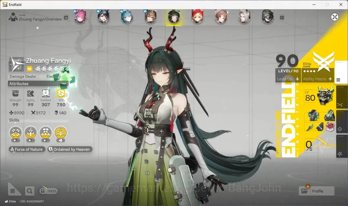 Arknights: Endfield Accounts ASIA | Lv 60 | 5 Limit+ 5 Sign (Yvonne, Z.Fangyi, image 8