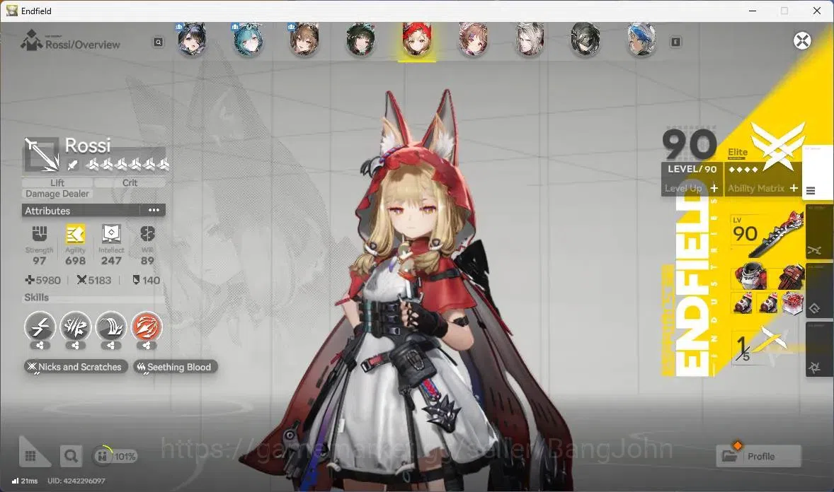 Arknights: Endfield Accounts ASIA | Lv 60 | 5 Limit+ 5 Sign (Yvonne, Z.Fangyi, image 9