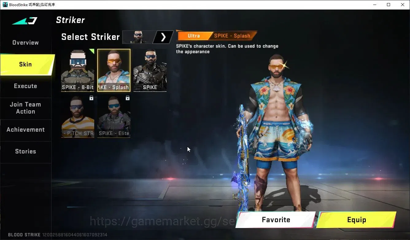 Blood Strike Accounts Collab Skin ASIA|ETERNAL M700,DeAgle+COLLAB EnZo-Kraken,TR FN2K,Jack,7DS AK47,Karl98,QBZ95+3 Colab|23 16