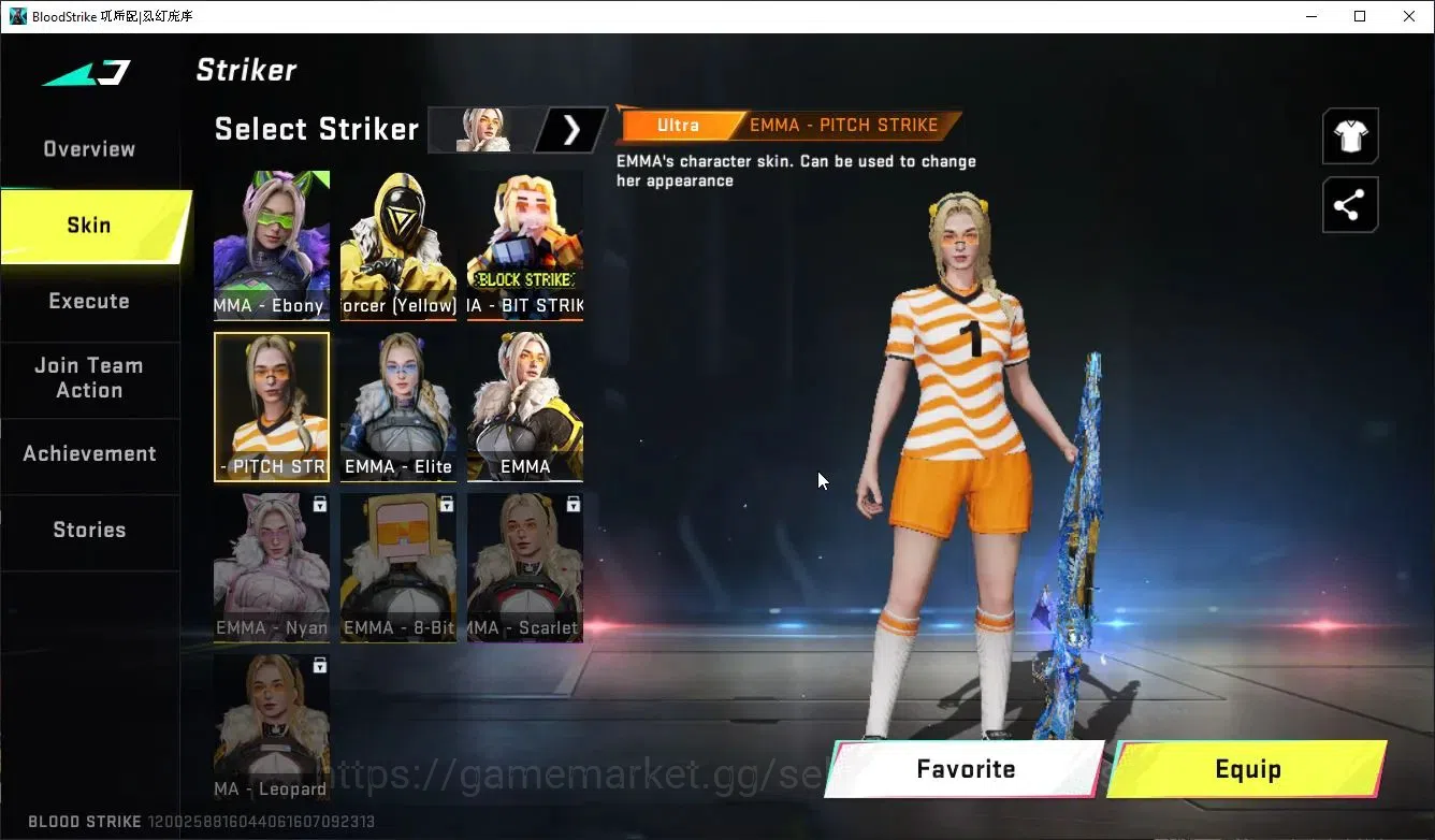 Blood Strike Accounts Collab Skin ASIA|ETERNAL M700,DeAgle+COLLAB EnZo-Kraken,TR FN2K,Jack,7DS AK47,Karl98,QBZ95+3 Colab|23 4