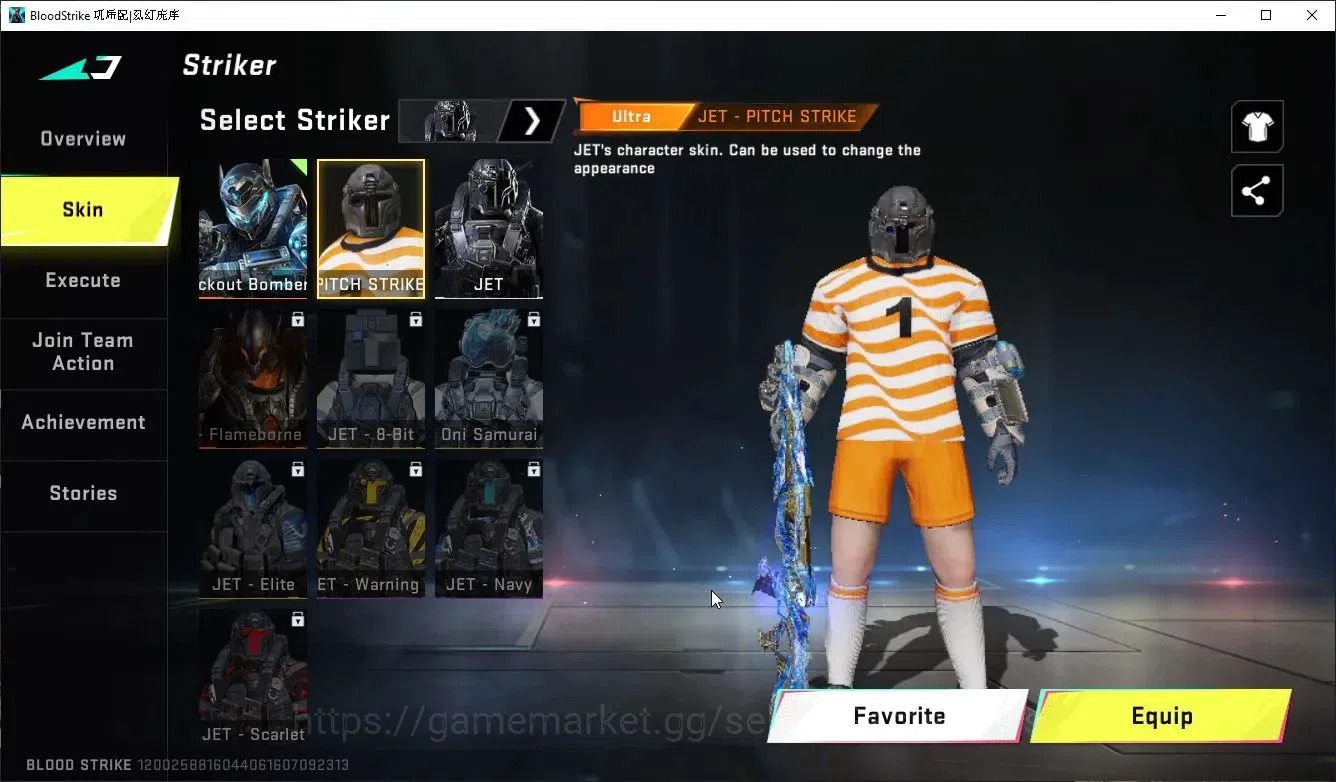 Blood Strike Accounts Collab Skin ASIA|ETERNAL M700,DeAgle+COLLAB EnZo-Kraken,TR FN2K,Jack,7DS AK47,Karl98,QBZ95+3 Colab|23 7
