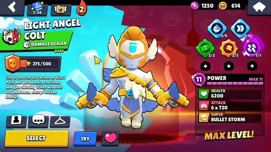 Brawl Stars Accounts 2321 Trophy|11K Bling|29 Brawlers 3 Max Lvl Well B image 18
