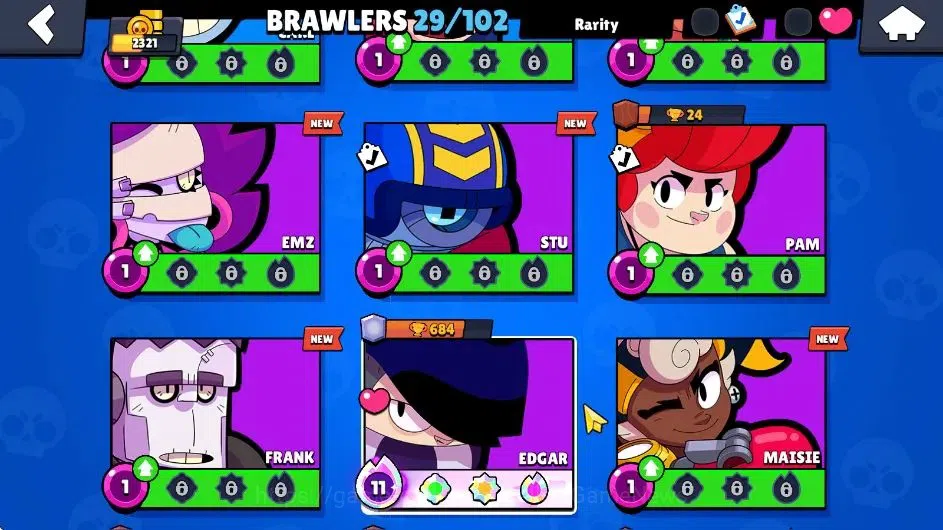 Brawl Stars Accounts 2321 Trophy|11K Bling|29 Brawlers 3 Max Lvl Well B image 5