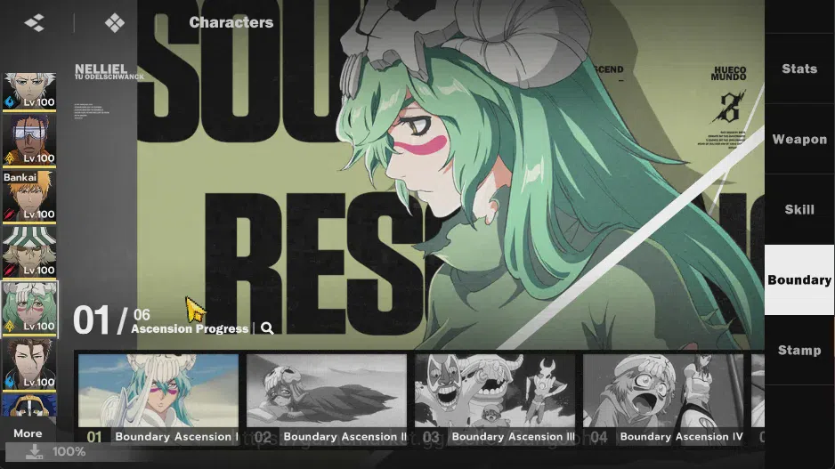 BLEACH: Soul Resonance Accounts NuverseSEA|LV 76| 12 SSR | Aizen B1, Nellil B1, Gi image 13