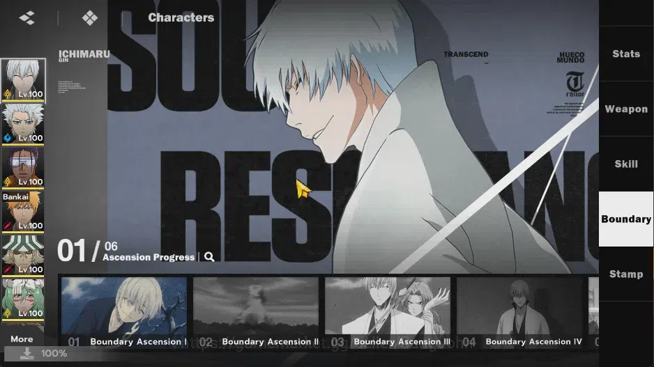 BLEACH: Soul Resonance Accounts NuverseSEA|LV 76| 12 SSR | Aizen B1, Nellil B1, Gi image 14