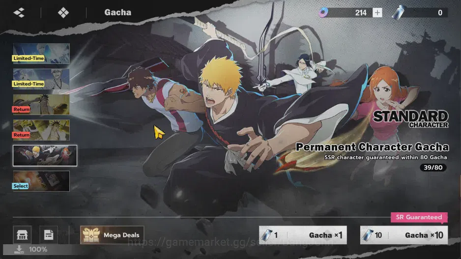 BLEACH: Soul Resonance Accounts NuverseSEA|LV 76| 12 SSR | Aizen B1, Nellil B1, Gi image 2