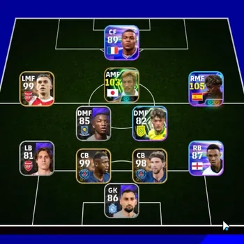 eFootball Accounts Legends & Iconic Players Android|Power 2783|Epic Nakata Hidetoshi & Dennis Bergkamp|6 Show Time Lamine