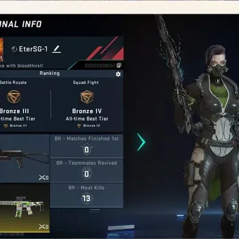 Blood Strike Accounts Others ASIA | 1 Eternal Gun: M1887-Netherflame Lv2|7 Legendary Guns|25 Eternal Upgrade Point|Check SS