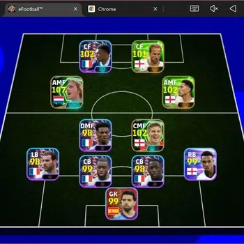 eFootball Starter Mobile|PW 3126| Starter |Epic Cruyff,Gerrard,Shevc image 1