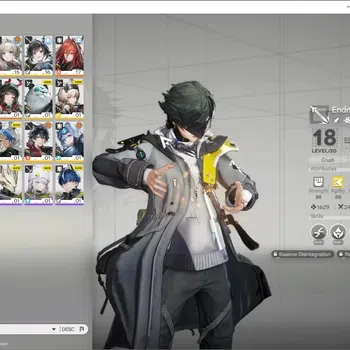 Arknights: Endfield Accounts Asia|Starter Lv 8|3 SSR (1 Limited) + 4(*6 Weapon)|Zhuang Fangyi|1 Operator Supply|2,3k