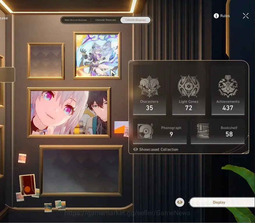 Honkai Star Rail Accounts Asia|TL 70|9 Limited + 13(*5LC)|(Cyrene E1,Evernig image 3