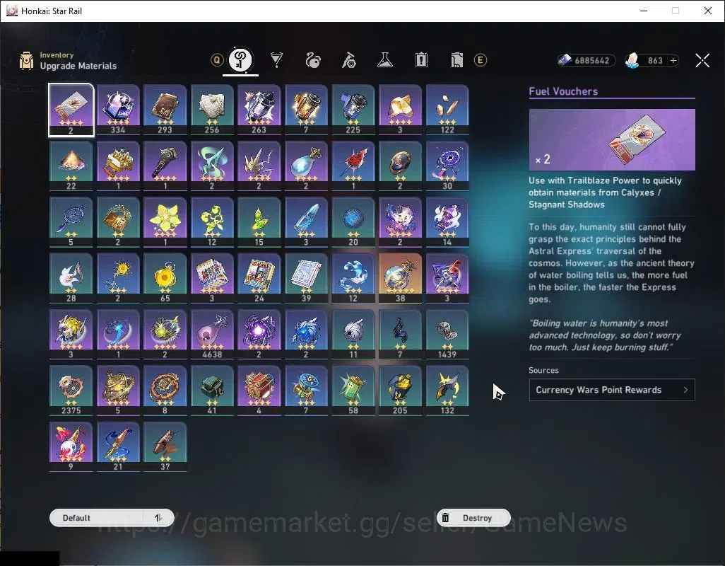 Honkai Star Rail Accounts Asia|TL 70|9 Limited + 13(*5LC)|(Cyrene E1,Evernig image 6