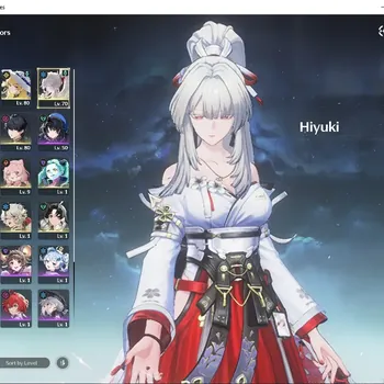 Wuthering Waves Accounts Others SEA|UL 52|5 Limited|(Hiyuki,Zani,Phoebe)+Sign Chisa,Rebecca|11 Radiant Tide+1k Astrite|DB