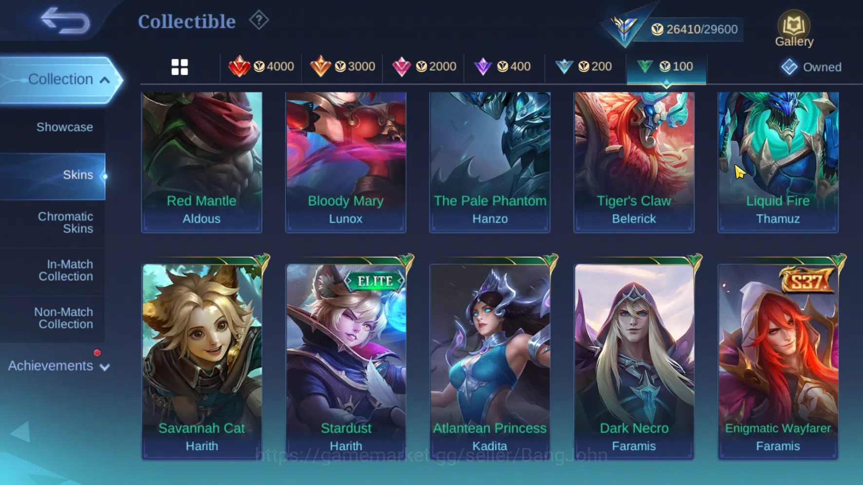 Mobile Legends: Bang Bang Accounts Others Hero 58 | Skin 107 | Emblem Max 1 | Recall TLPH | Recall Onic | Sanrio Floryn 7