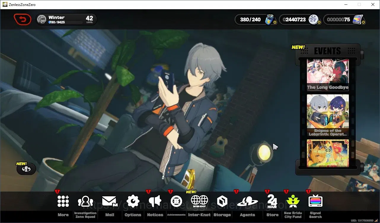 Zenless Zone Zero Accounts Starter Asia |IK 42|S1 Ch3|3 Limit (Remielle,(Velina,Pyrois)+Sign)|1S-Rank Bangboo|Mc Wise|ALL 1