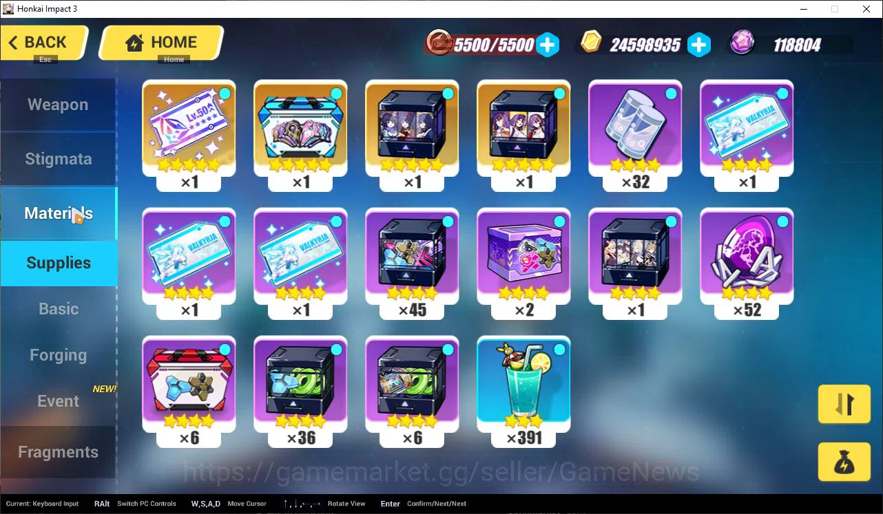 Honkai Impact 3rd Accounts SEA Lv 80|3 Fullset|Rita ME 4/4,Coralie Behold FDD image 13