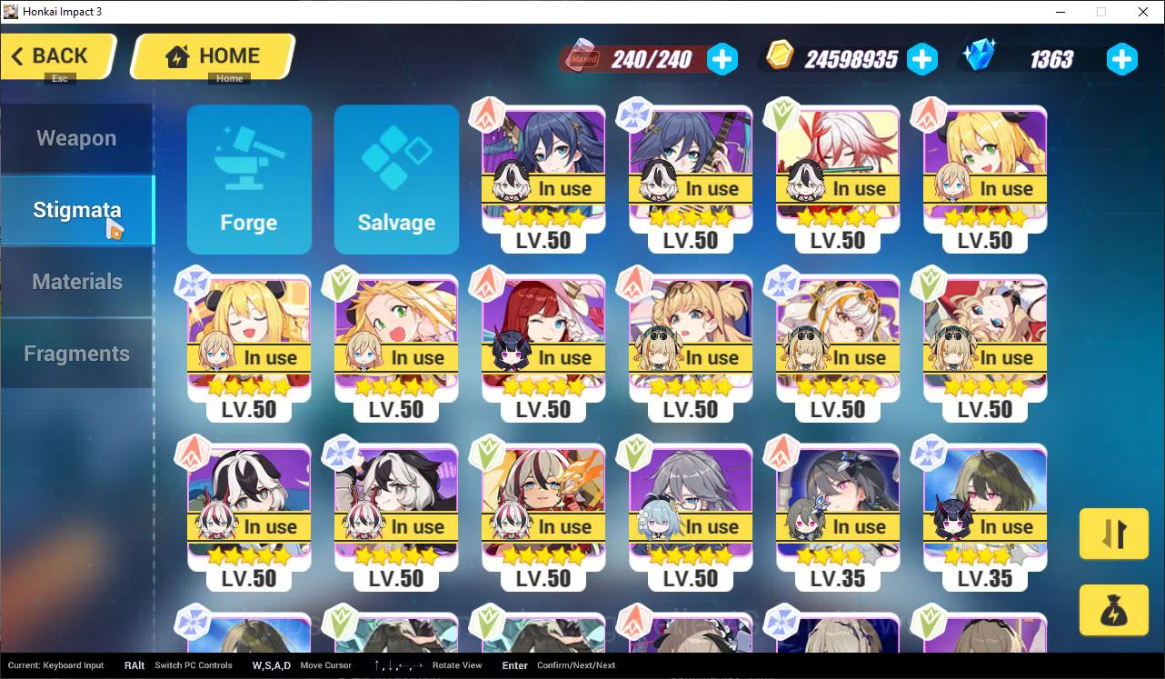 Honkai Impact 3rd Accounts SEA Lv 80|3 Fullset|Rita ME 4/4,Coralie Behold FDD image 14