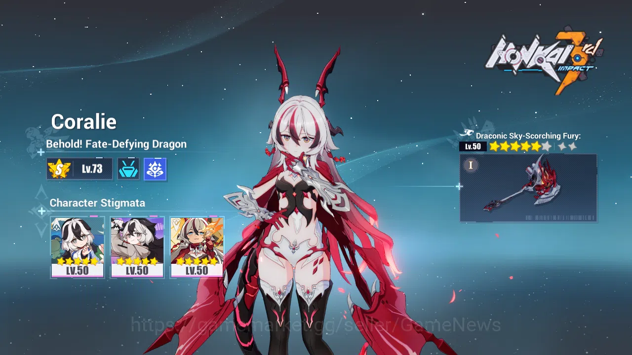 Honkai Impact 3rd Accounts SEA Lv 80|3 Fullset|Rita ME 4/4,Coralie Behold FDD image 6