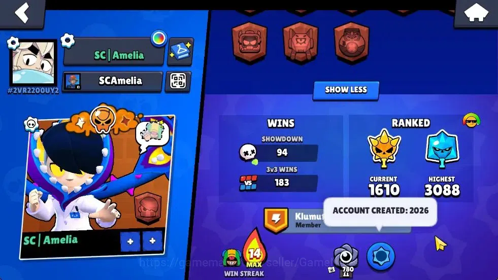 Brawl Stars Accounts 3382 Trophy|13K Gold,8,8K Bling|33 Brawlers 3 Max  image 3