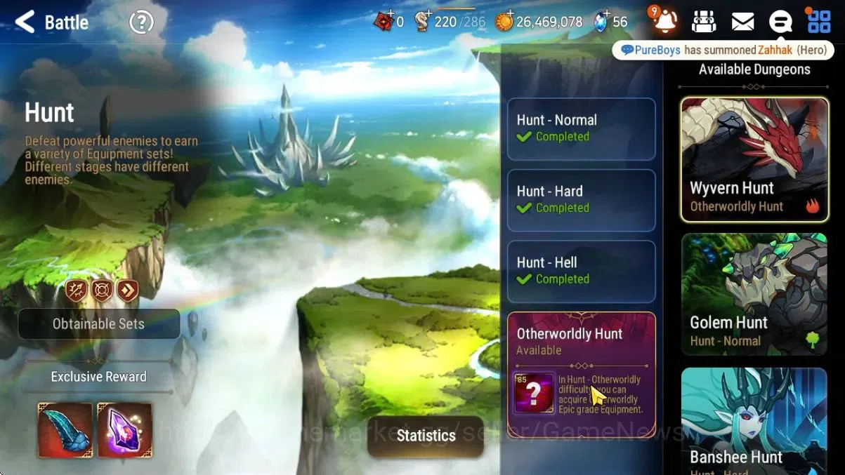 Epic Seven Accounts Starter GLOBAL Unverif|6 ML(SP Politis,LW Peira,US Choux,Etc)+Tenebria|Poh+Bless ON|AUTO W Hunt|214K 13