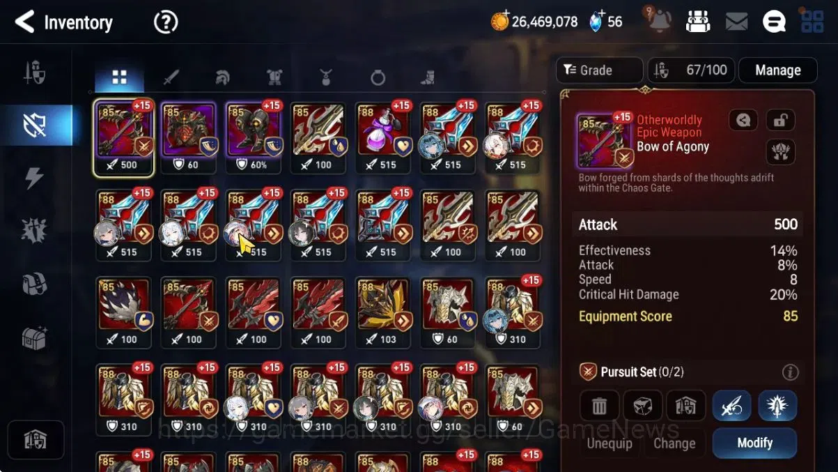 Epic Seven Accounts Starter GLOBAL Unverif|6 ML(SP Politis,LW Peira,US Choux,Etc)+Tenebria|Poh+Bless ON|AUTO W Hunt|214K 15