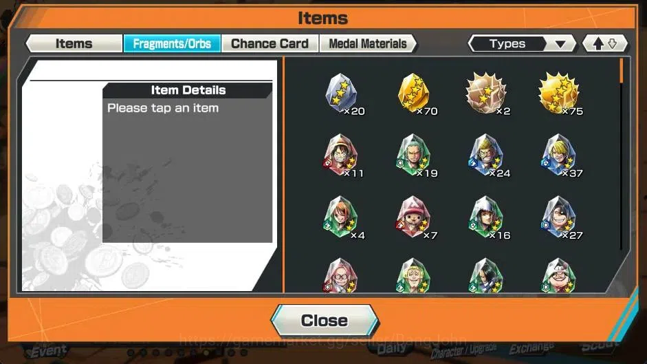 One Piece Bounty Rush Accounts Global | EX 6|PR 10 |Zoro & Kanji Lv.Max,S-Snake L image 3